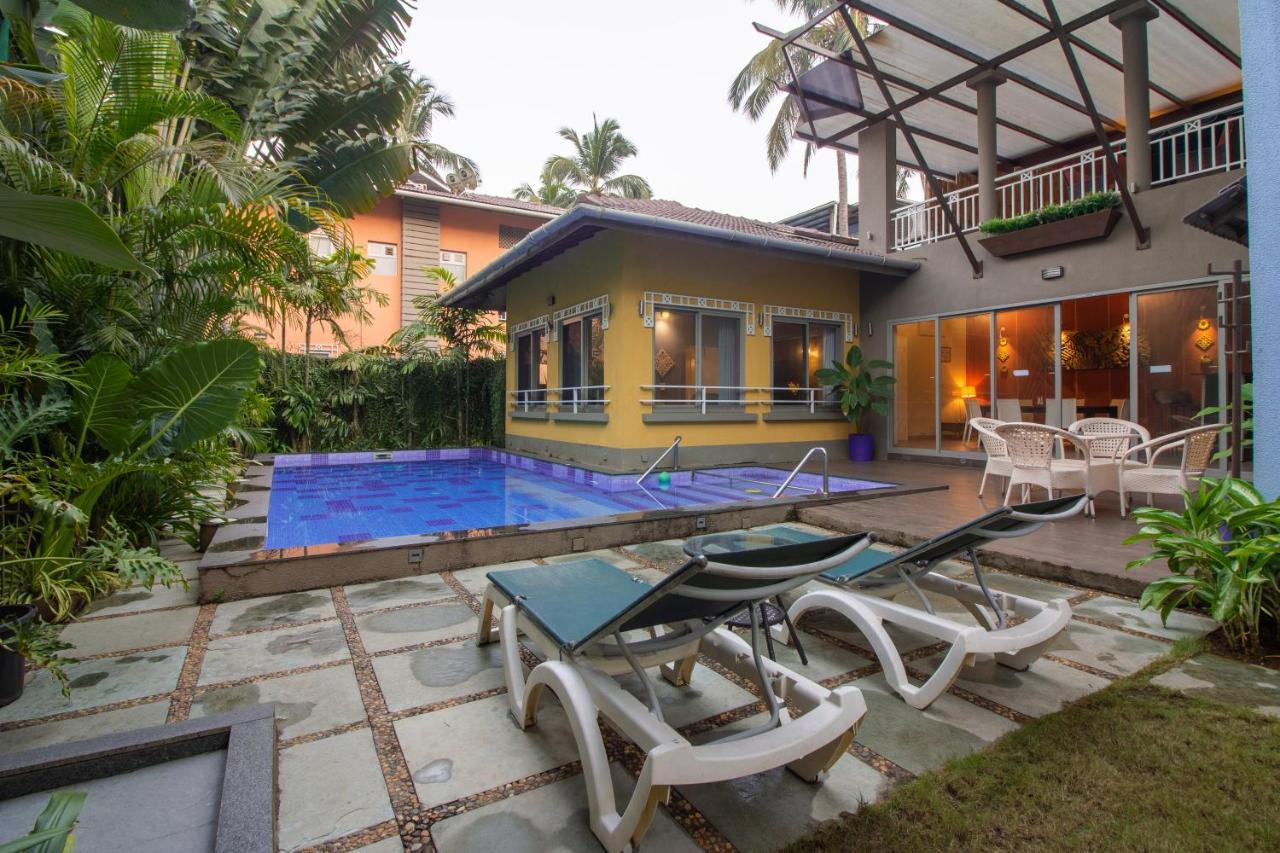Beach 7 Mins Walk Luxury Villa Diva Calangute Exterior photo