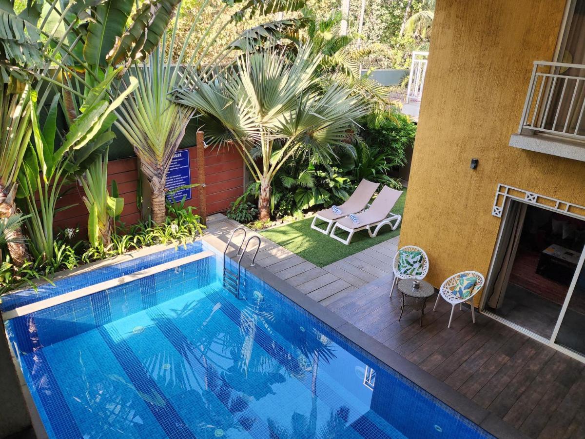 Beach 7 Mins Walk Luxury Villa Diva Calangute Exterior photo