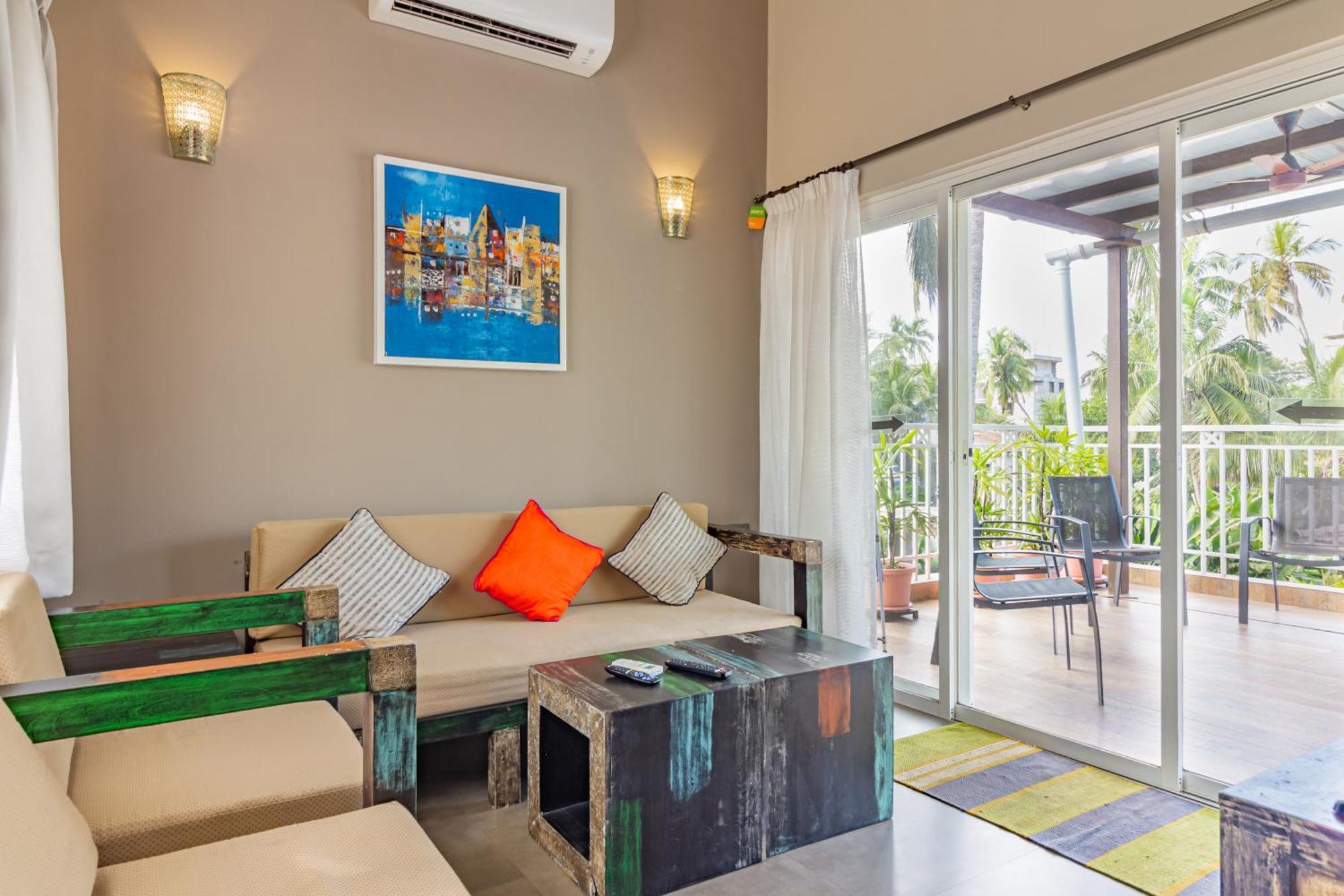 Beach 7 Mins Walk Luxury Villa Diva Calangute Exterior photo