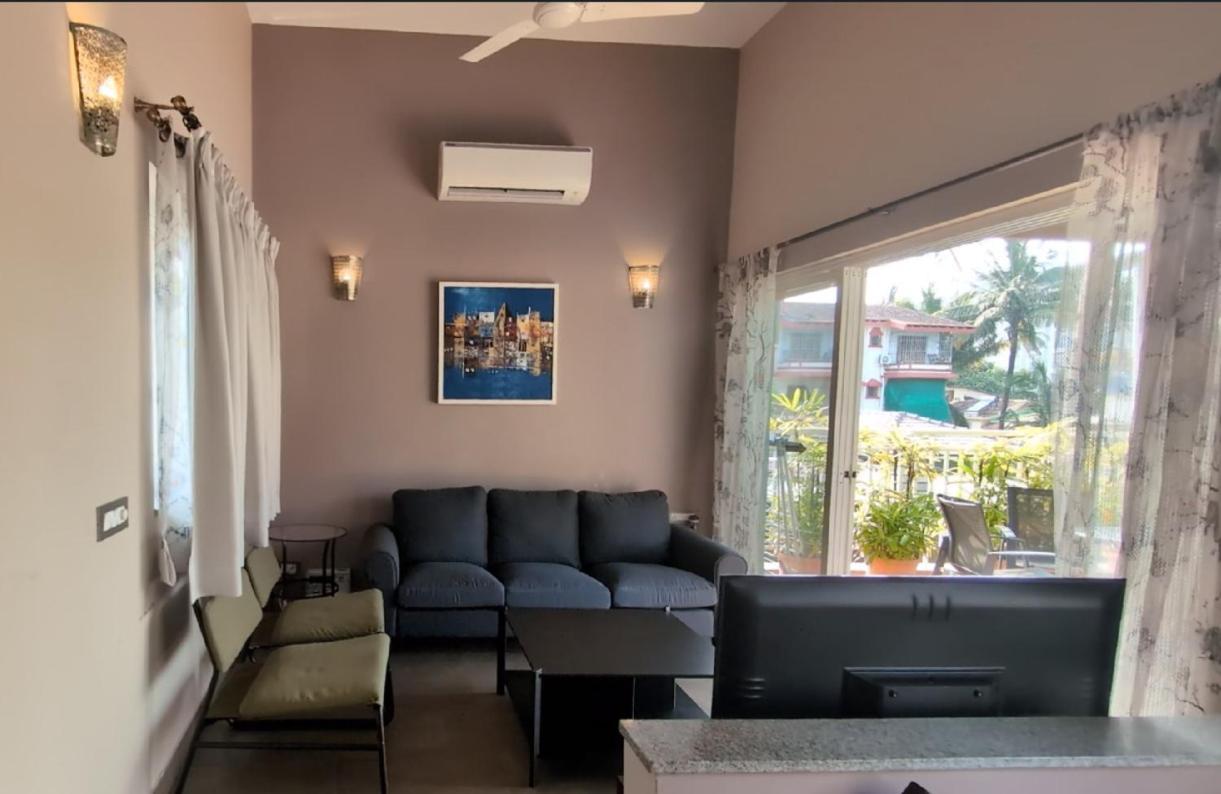 Beach 7 Mins Walk Luxury Villa Diva Calangute Exterior photo