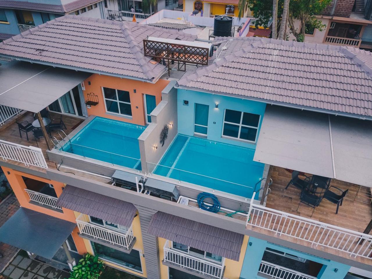 Beach 7 Mins Walk Luxury Villa Diva Calangute Exterior photo